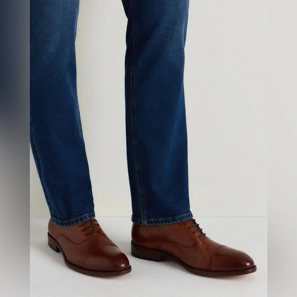 SuitSupply Men's Italian Leather Lace
Up Oxford Shoes - Picture 2 of 7